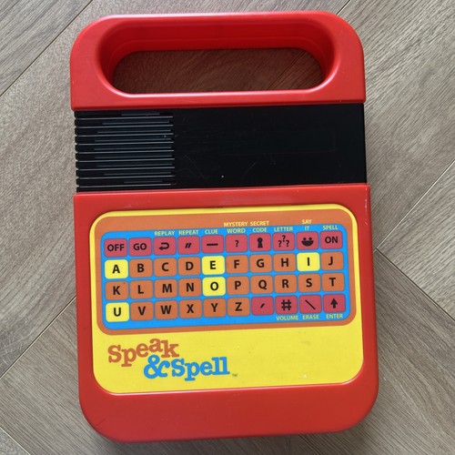 Speak spell electronic game - &,