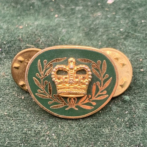 Warrant officers crown enamel - crown,
