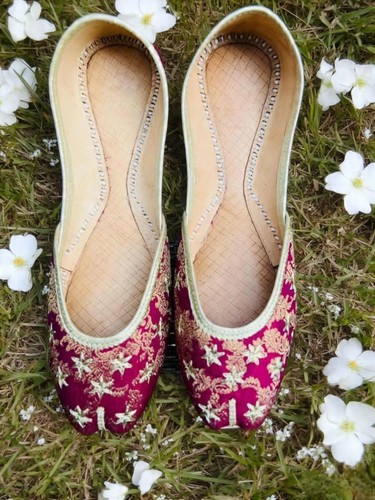 Handmade leather khussa - leather,