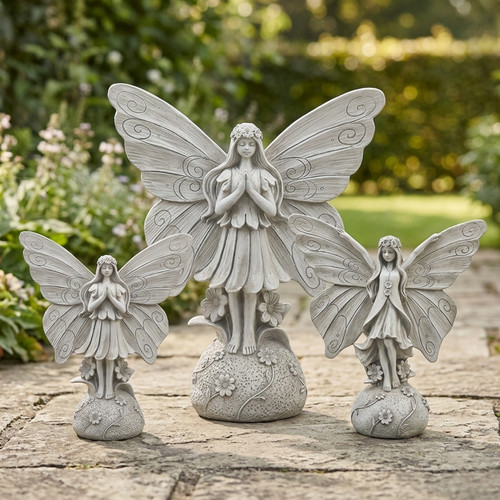 Praying angel fairy garden - angel,