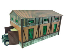 Hangar barn garage - garage, 1:18