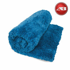 Microfibre Towel 500gsm Blue Edgeless Car Microfibre Cloth Polishing & Drying