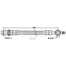 Brake Hose For Toyota Corolla