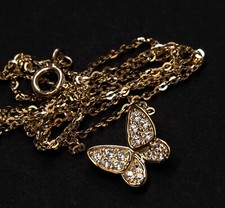 14ct Solid Gold Butterfly Fold