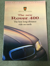 Rover 400 brochure 1984     Bi