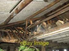 Photo 6x4 Old galvanised steel