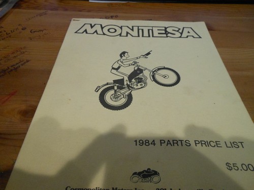 Montesa 1984 part numbers - 1984,