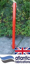 Steel chain link bollard