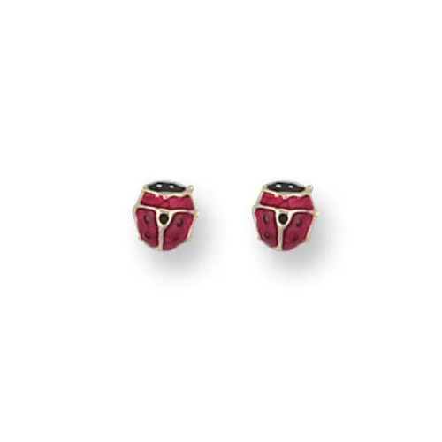 Stud earrings 9ct yellow - 9ct, gold