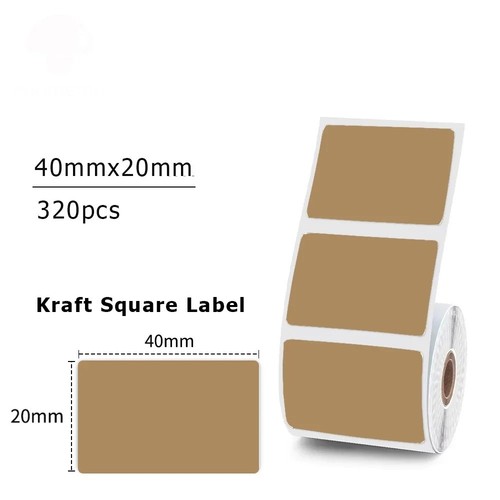 40x20mm thermal sticker labels - sticker,