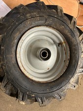 Single 4.80/4.00 - 8 Implement / rotovator wheel &tyre fits 24mm shaft.. £30+VAT