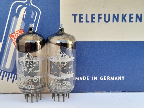 Ecc81 12at7 telefunken - 2x,