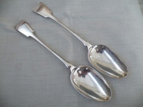 Antique two large - antique, silver