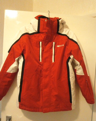 Boys ski jacket red age - ski,
