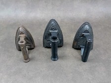 3 Vintage Antique Flat Irons
