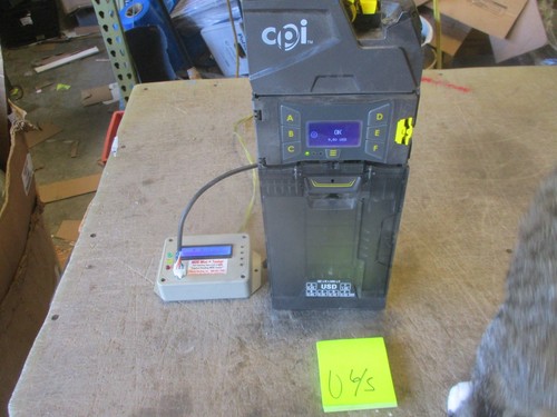 Used cpi gryphon coin changer - used,