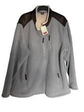 Mens Fleece Jacket New Grey
