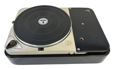 Vintage Thorens TD-124 MK I Turntable Restored w/ New Plinth S/N: 26025 NR-MINT