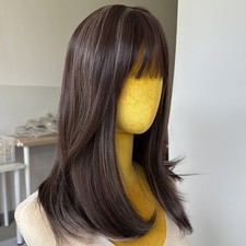 Mixed Brown blonde Synthetic