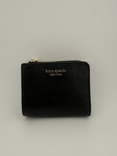 Kate Spade Cameron Small L-zip Bifold Black Wallet
