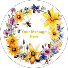 Bumble Bee Wreath Personalised