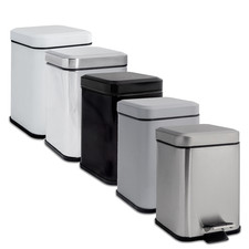 Square Bathroom Pedal Bin