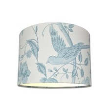 Lampshades in Laura Ashley Summer Palace Off White Duck Egg Fabric