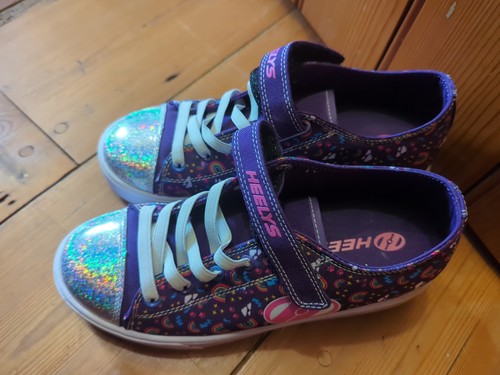 Heelys girls purple rainbows - heelys,