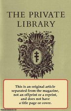 TALWIN MORRIS (1865-1911) A CHECKLIST OF WORKS RELATED TO PUBLISHING. AN ORIGINA