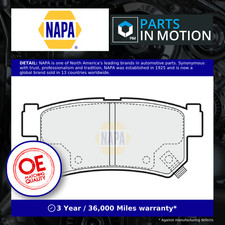 Brake Pads Set fits SSANGYONG REXTON GAB 2.9D Rear 02 to 06 OM662.925 NAPA New