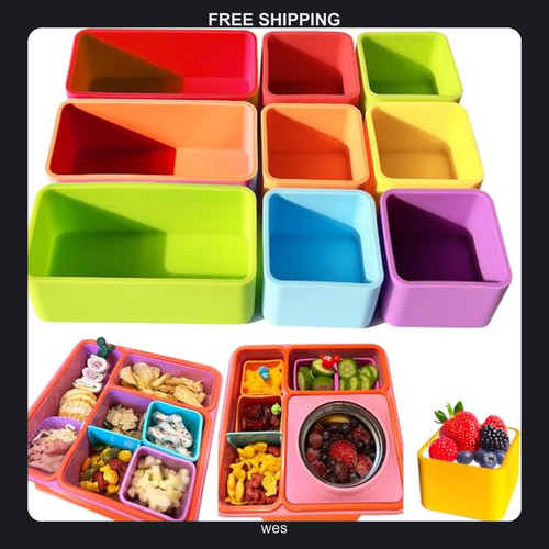 Piece silicone bento - piece,