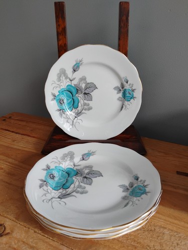 Vintage china cake plates set - cake,