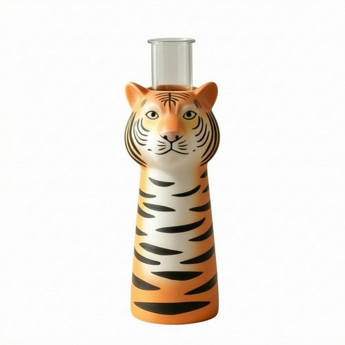 Tiger vase lightweight - tiger,