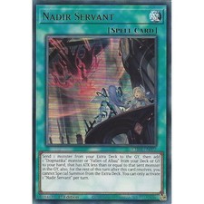CH01-EN027 Nadir Servant : Ultra Rare Card : 1st Edition YuGiOh TCG