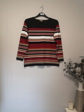 Black White Red Striped Tight