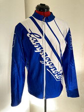 Genuine vintage campagnolo cycling jersey, blue and white