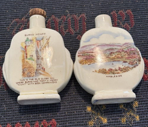Vintage ceramic bottles - x,
