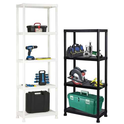 Tier plastic shelving - 4/5,
