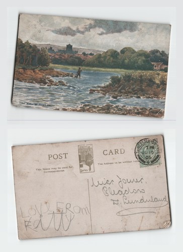 Postcard the tyne at - -,
