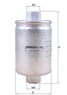 Mahle kl158 fuel - mahle,