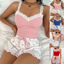 2PCS Women Sexy Floral Lace