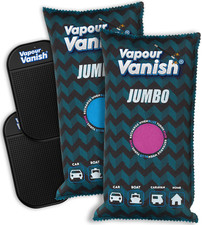 2 x1kg Car Home Dehumidifier Large Dry Bag Moisture Killer Absorber Pad Reusable