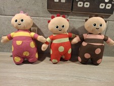 GOLDEN BEAR IN THE NIGHT GARDEN THE TOMBLIBOOS Uuu, Ooo, Eee SOFT TOYS