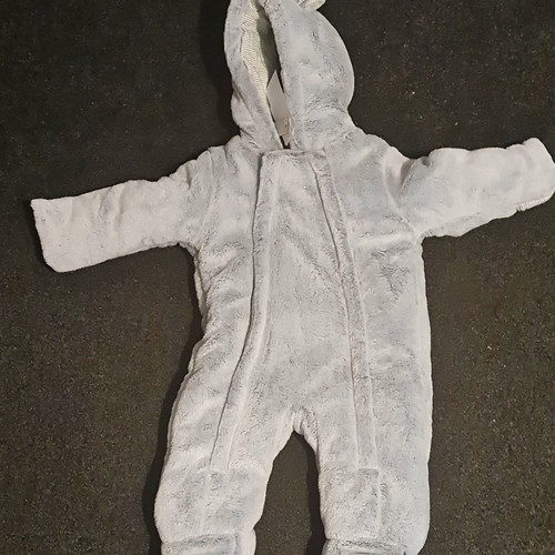 George baby grey hooded - hooded, faux