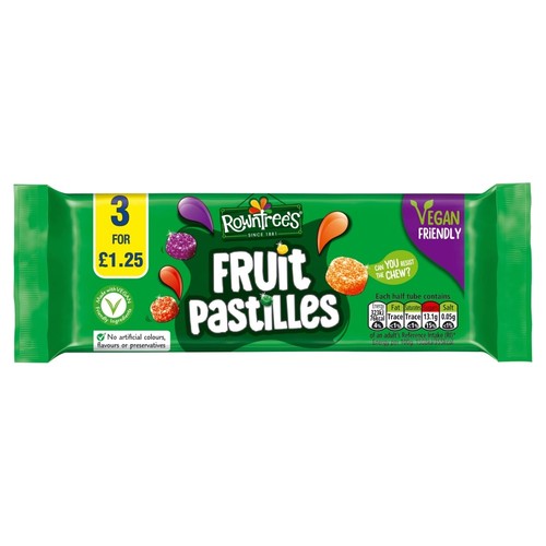 Rowntree fruit pastilles - rowntree's,