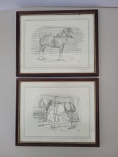 Pair Vintage C. Varley Signed