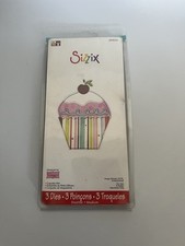 Sizzix Sizzlits Dies CUPCAKE SET 656221 3 MEDIUM DIES