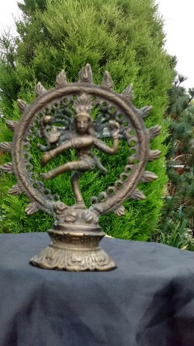 Vintage brass shiva - vintage, /
