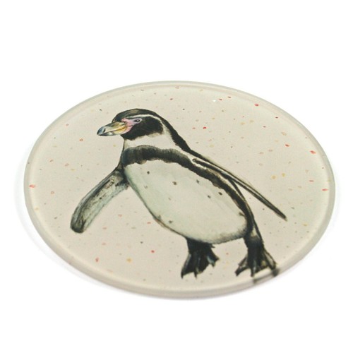 Set penguin glass - of,