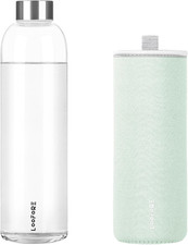 Glass Water Bottle 1L 1000Ml